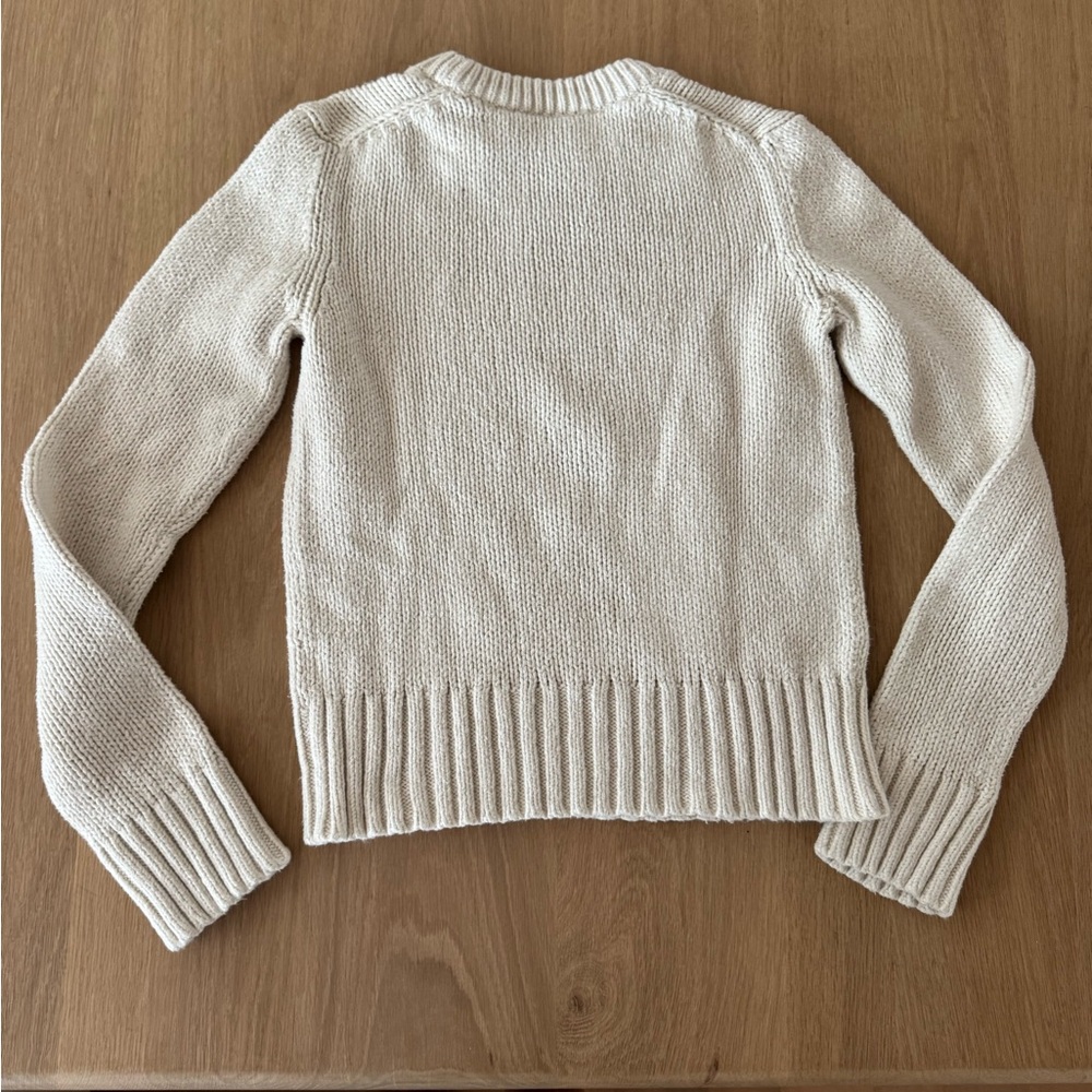 Jenni Kayne Chloe Cream Knit Sweater